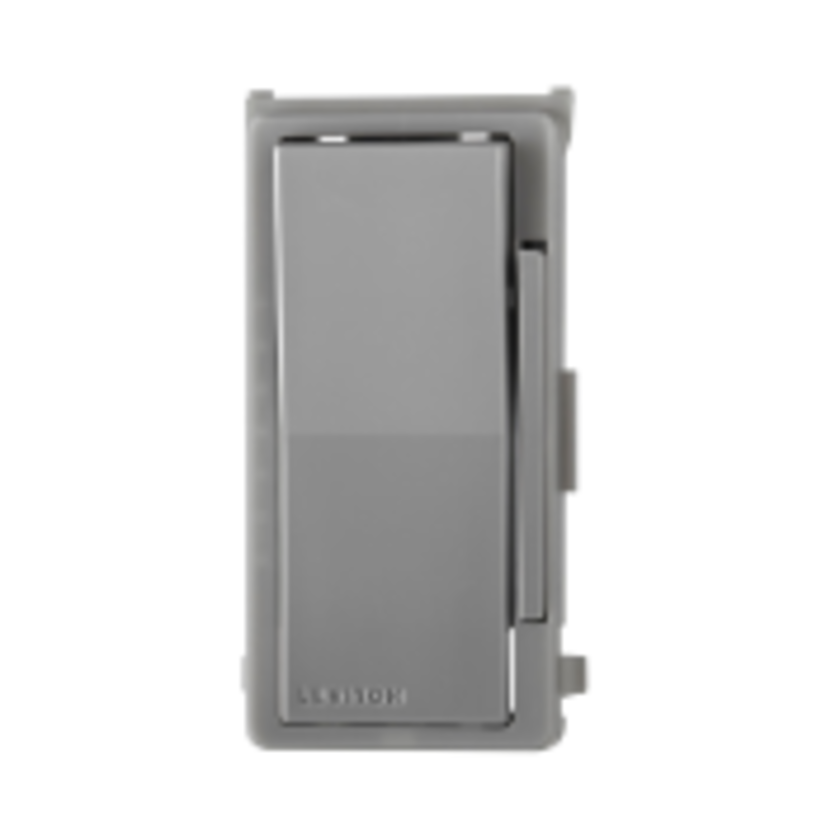 Leviton Decora DDKIT-G Color Change Kit With Locator Light, For Use With Decora Digital/Smart Dimmer and Dimmer Remote, Wall Mount, Gray