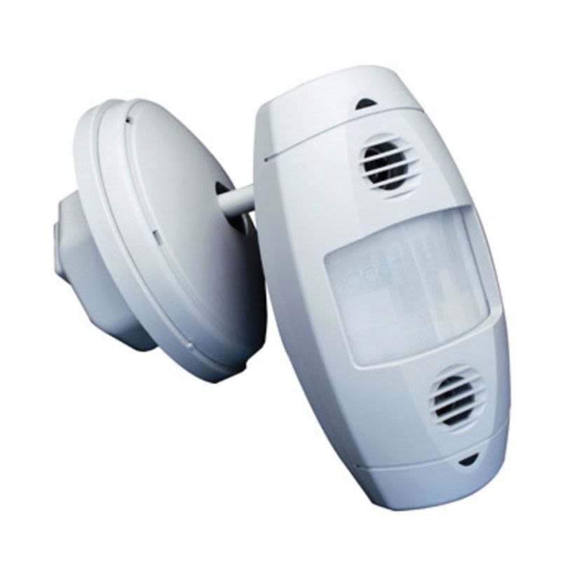 Leviton ODW12-MDW Occupancy Sensor, Multi-Technology/PIR/Ultrasonic Sensor, 1200 ft Coverage, 110 deg Viewing, Wall Mounting