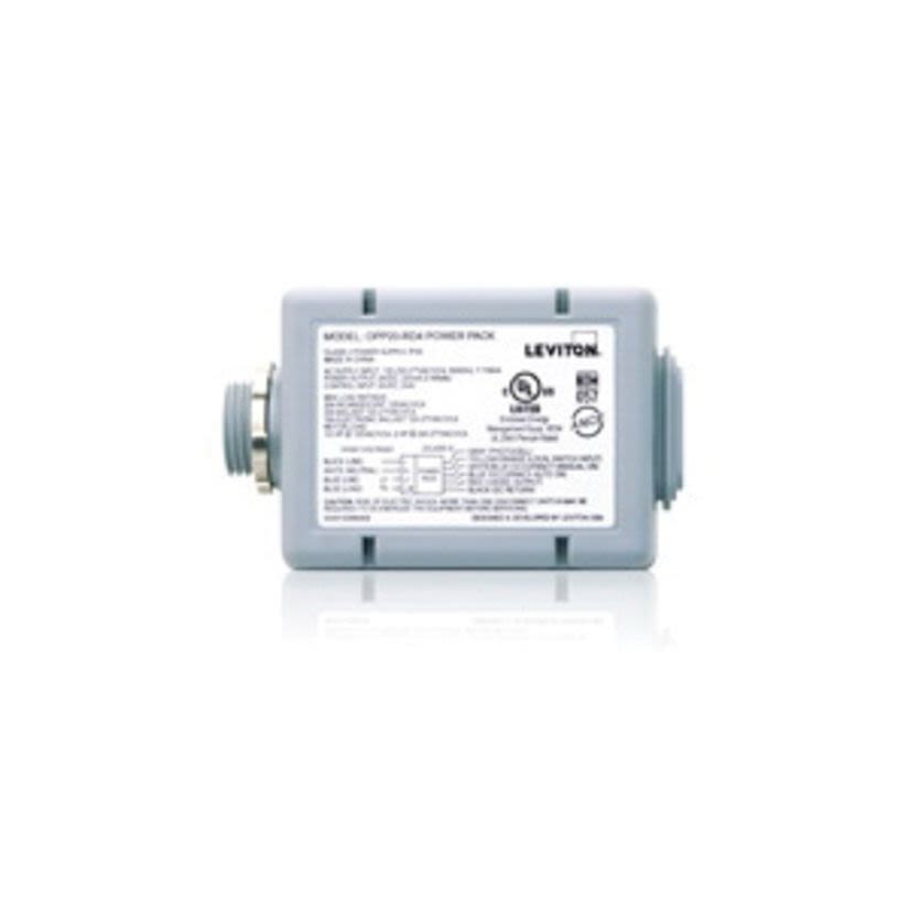 Leviton® OPP20-RD4 Super Duty Power Pack, 5.4 W, 120 to 277 VAC Input, 24 VDC Output, 225 mA, 60 A Relay