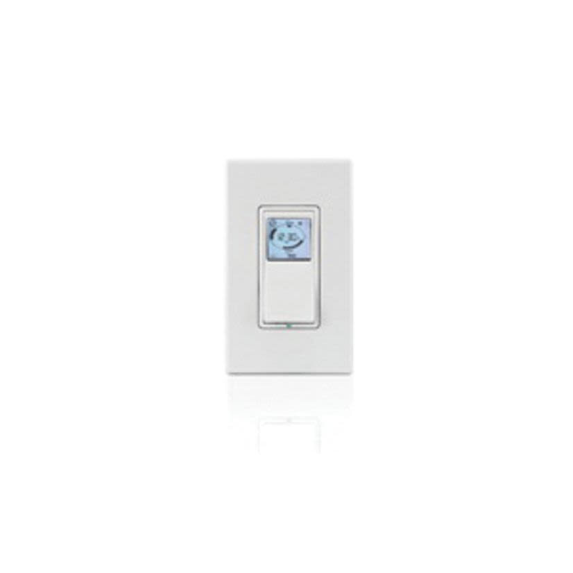 Leviton® Vizia RF +® VPT24-1PZ Programmable Electronic Time Switch With Astronomic Clock, 120 VAC, 15 A, 1 Pole