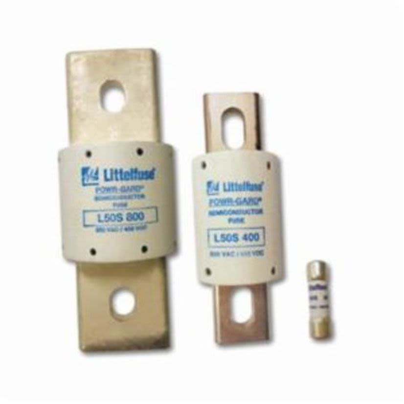 Littelfuse® POWR-GARD® L50S800 Fast Acting High Speed Semiconductor Fuse, 800 A, 500 VAC, 450 VDC, 200/20 kA Interrupt, Traditional/Round Body