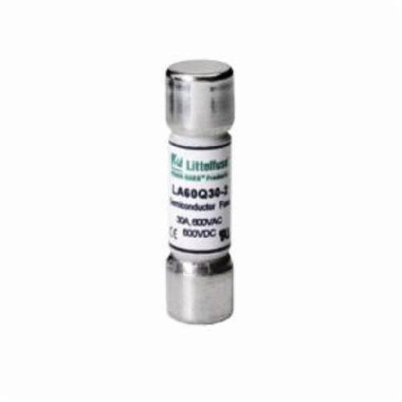 Littelfuse® POWR-GARD® LA60Q20-2 Very Fast Acting High Speed Semiconductor Fuse, 20 A, 600 VAC/VDC, 200/100 kA Interrupt, Class: G, Cartridge Body