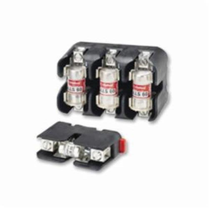 Littelfuse POWR-GARD LFT600603C Fuse Block, 600 V AC, 60 A, Class: T, 4 to 2 AWG, 14 to 6 AWG Wire, 3 Poles