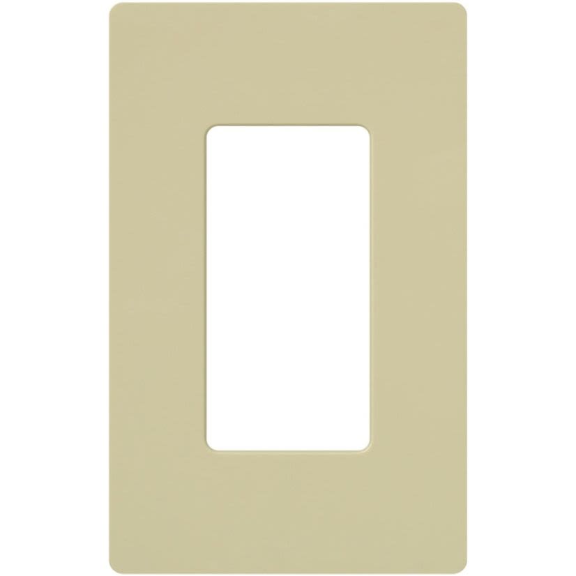 Lutron® CW-1-IV 1 Gang Wall Plate for Decorator/Designer Paddle Switches and Dimmer