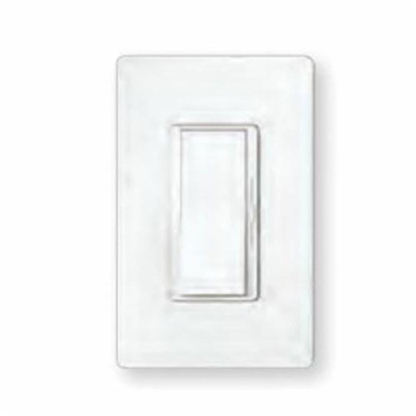 Lutron DVELV-300P-WH Dimmer, 120 V AC, 1 Pole, White