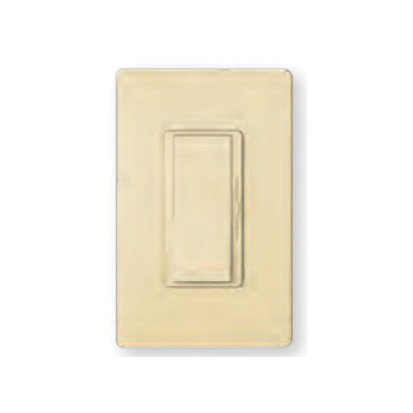 Lutron Diva® DVFTU-5A3P-IV 3-Way Dimmer Switch With Locator Light, 120 VAC, 5 A, On/Off Operation, Ivory