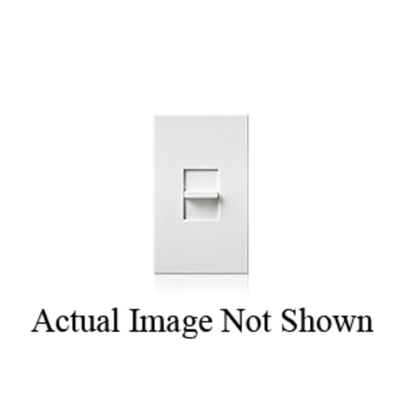 Lutron Nova T® NTSTV-DV-BL 3-Way Small Control Dimmer Switch, 0 to 10 VDC, 30 mA, 1 Pole, Slide to Off Operation, Black