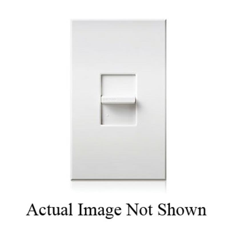 Lutron® Nova-T® NTSTV-DV-IV Small Control Slide-to-Off Dimmer, 120 VAC, 8/30 mA, 1 Poles, Ivory