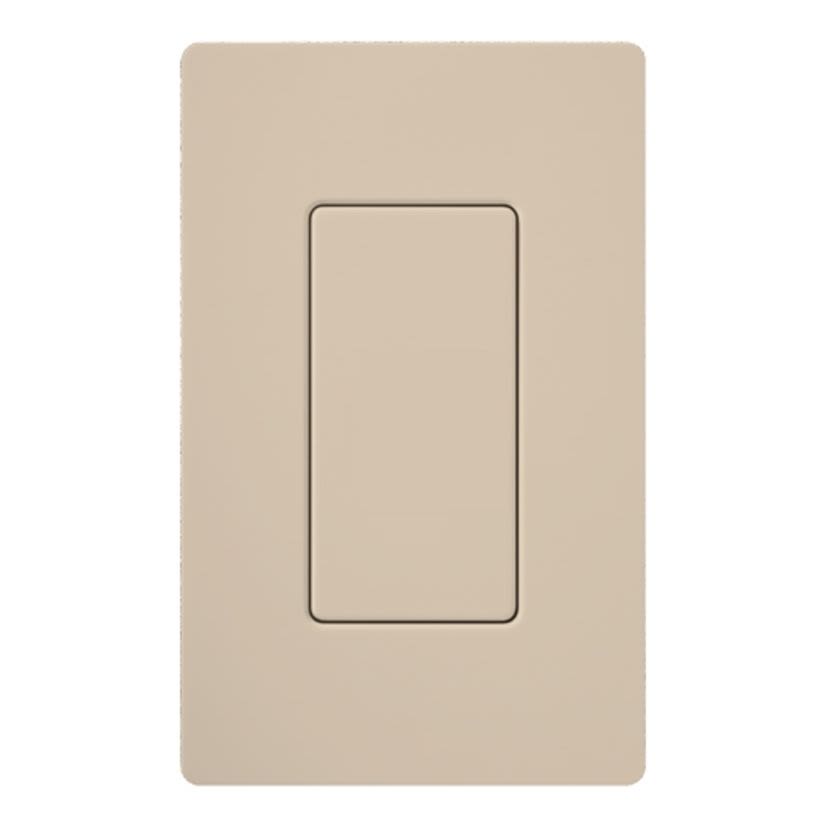 Lutron Diva® Satin Colors® SC-BI-TP Designer Blank Insert, Taupe, 2-5/8 in H x 1-5/16 in W, Plastic