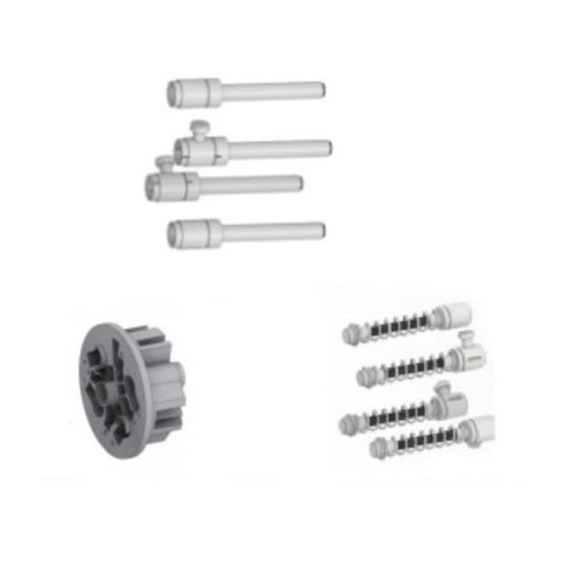 MELTRIC DECONTACTOR 89-9A021 Phase Contact, For Use With DB100 Series Metal Receptacle, Metal
