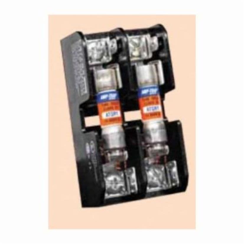 Mersen Ferraz Shawmut 30321 Open Style Fuse Block, 600 VAC/VDC, 30 A, 14 to 10 AWG Wire, 1 Pole