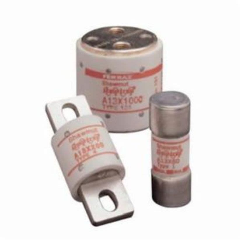 Mersen Ferraz Shawmut AMP-TRAP® A13X150-4 Current Limiting Fast Acting Semiconductor Fuse, 150 A, 130 VAC, 100 VDC, 43381 kA Interrupt