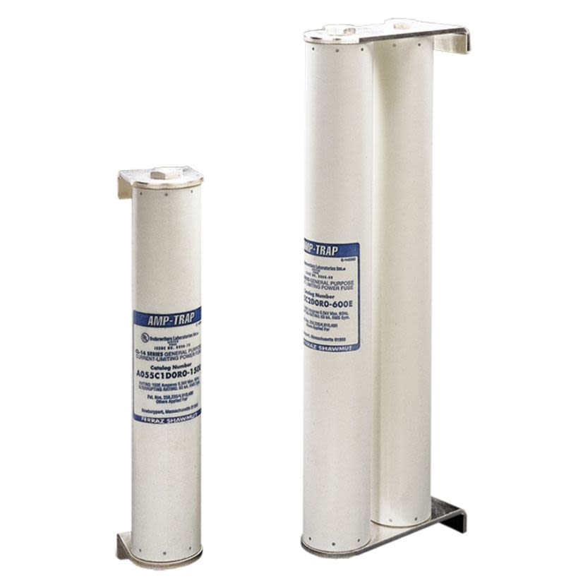 Mersen Ferraz Shawmut Amp-Trap® A155C1D0R0-100E CL-14 Current Limiting Medium Voltage General Purpose Fuse, 100 A, 15500 VAC, 50 kA, Class E, Ferrule Body