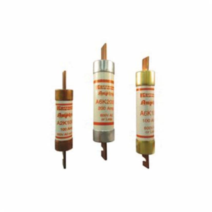 Mersen Ferraz Shawmut Amp-Trap 2000® SmartSpot® A2K10R A2K-R Current Limiting Low Voltage Fast Acting Fuse, 10 A, 250 VAC/VDC, 200/20 kA, Class RK1, Cylindrical Body