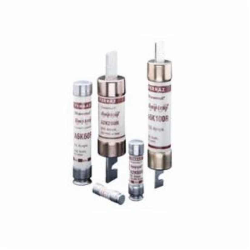 Mersen Ferraz Shawmut Amp-Trap 2000® SmartSpot® A6K3R A6K-R Current Limiting Low Voltage Fast Acting Fuse, 3 A, 600 VAC/300 VDC, 200/20 kA Interrupt, RK1 Class, Cylindrical Body