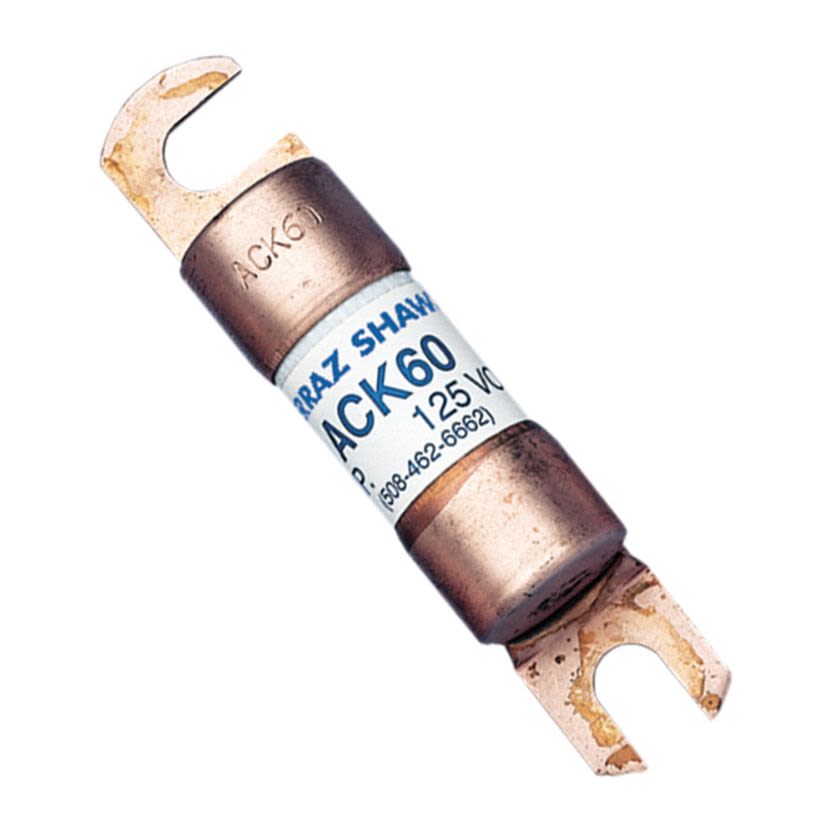 Mersen Ferraz Shawmut ACK300 Time Delay Special Purpose Fuse, 300 A, 125 VAC/VDC, 10 kA Interrupt, Ferrule Body