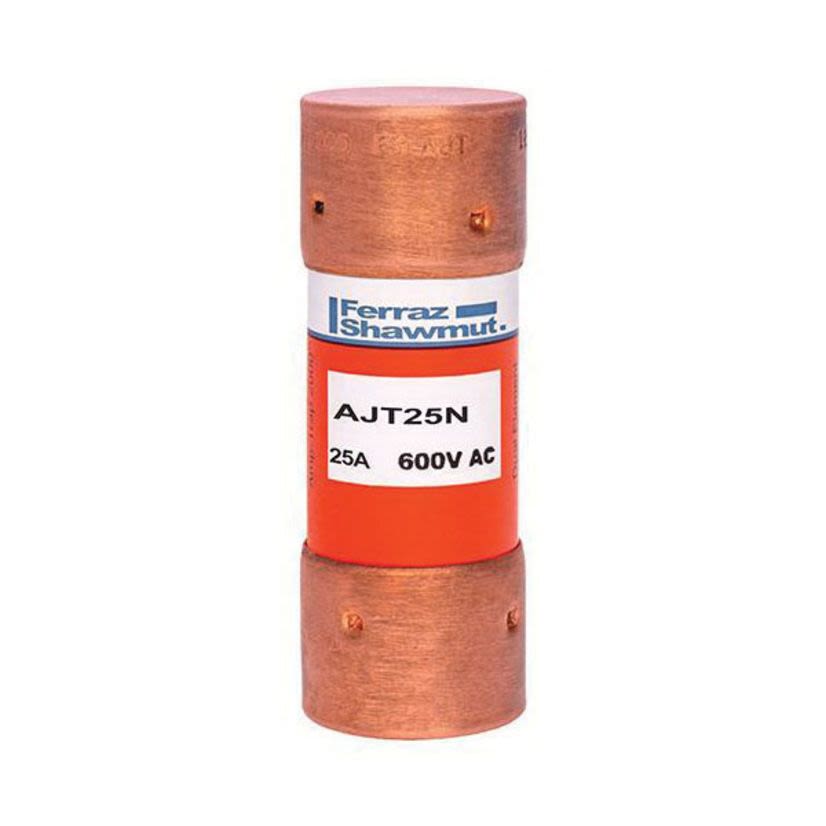 Mersen Amp-Trap 2000 AJT25N Low Voltage Time Delay Power Fuse