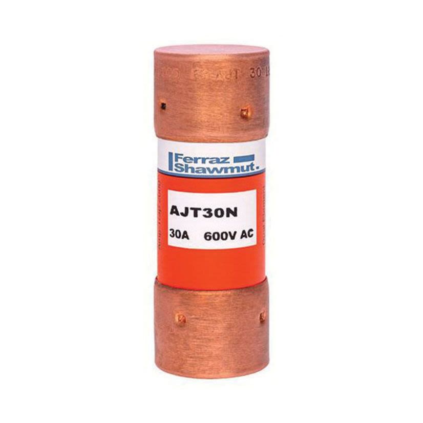 Mersen Amp-Trap 2000 AJT30N Low Voltage Time Delay Power Fuse