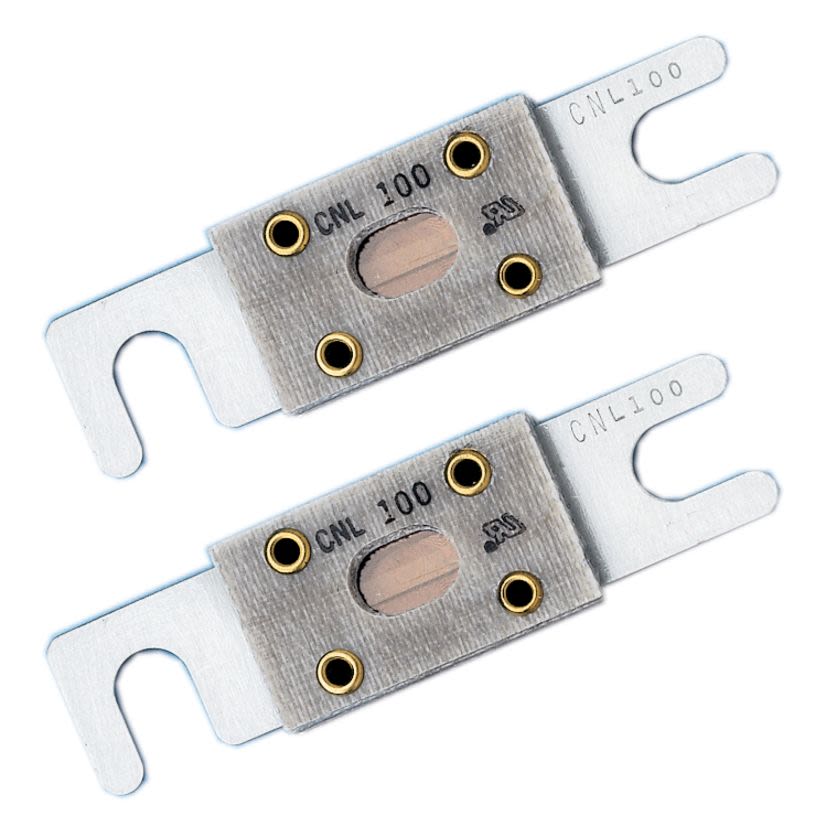 Mersen Ferraz Shawmut CNN250 Very Fast Acting Special Purpose Fuse, 250 A, 130 VAC/80 VDC, 2.5 kA Interrupt
