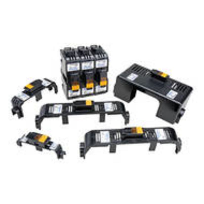 Mersen Ferraz Shawmut DFC-4I Indicating Dead Front Fuse Cover, 100 A, 250 VAC, For Use With Class R/K/H Fuse, Thermoplastic