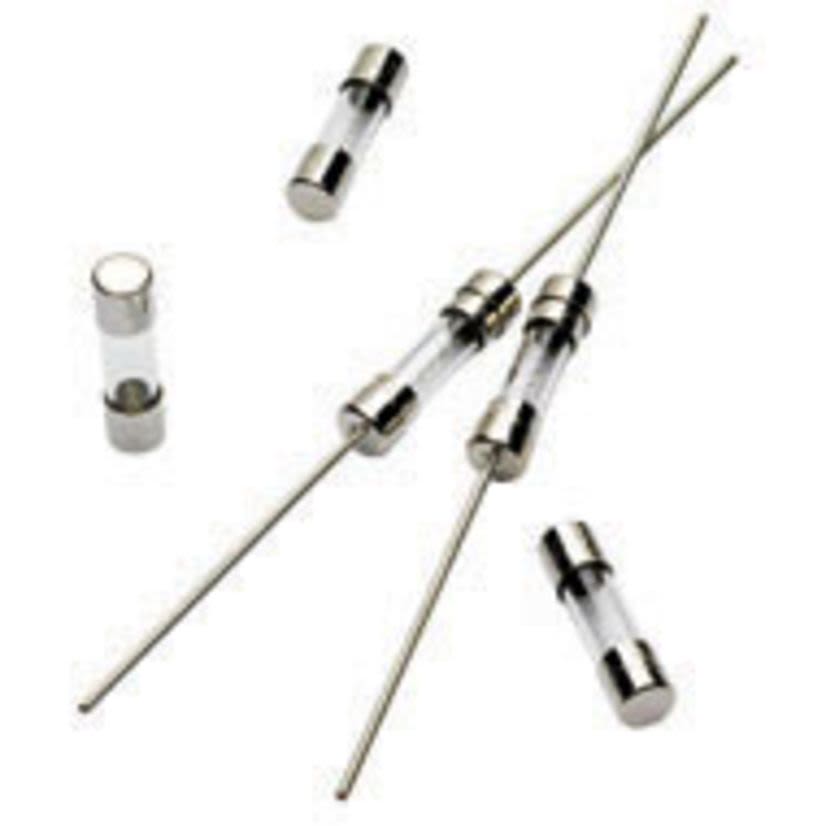 Mersen Ferraz Shawmut GSC4 Time Delay Miniature Fuse, 4 A, 125 VAC, 10 kA, Cylindrical Body