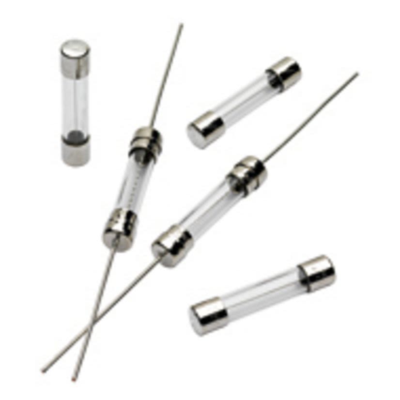 Mersen Ferraz Shawmut GGC2-1/2 Fast Acting Miniature Fuse, 2.5 A, 250 VAC, 0.2 kA, Cylindrical Body