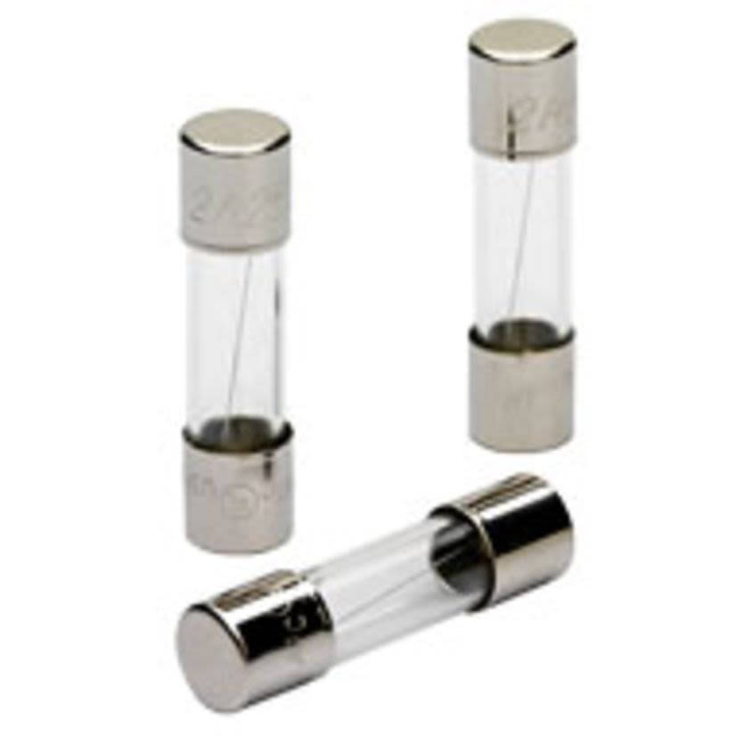 Mersen Ferraz Shawmut GGX1 Fast Acting Miniature Fuse, 1 A, 250 VAC, 0.035 kA Interrupt, Cylindrical Body