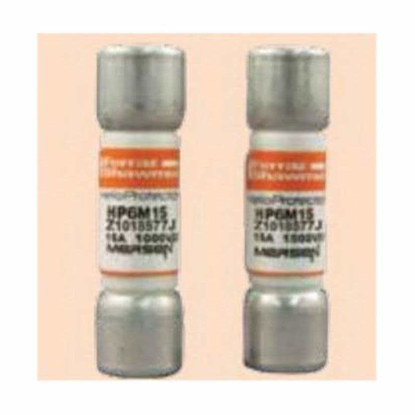 Mersen Ferraz Shawmut HelioProtection® HP6M15 Photovoltaic Fuse, 15 A, 600 VDC, 10 kA, Class Midget, Cylindrical Body