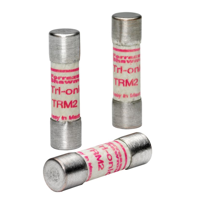 Mersen Ferraz Shawmut TRM1-8/10 Low Voltage Time Delay Fuse, 1.8 A, 250 VAC, 10 kA, Class Midget, Cylindrical Body