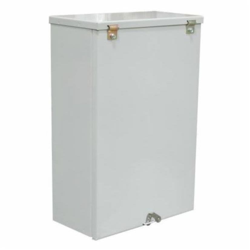 Milbank® 12186-HC3R Junction Box With Knockout, 18 in H x 12 in W x 6 in D, Hinged Cover, NEMA 3R NEMA Rating, Steel