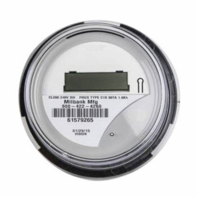 Milbank CL200-D Self-Contained Sub-Meter, 120/240 V AC, 200 A, 60 Hz