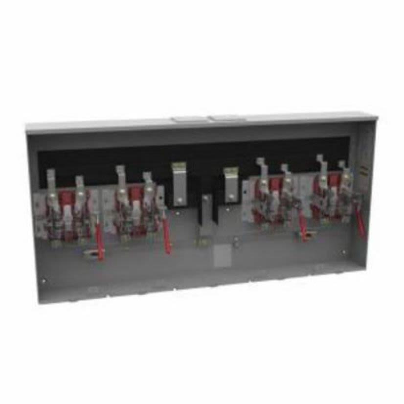 Milbank® U2874-XT-5T9 Ringless Meter Socket, 300 VAC, 200 A, 1 ph Phase, NEMA 3R Enclosure