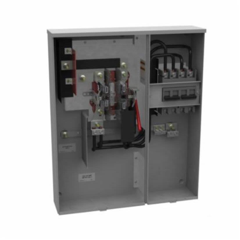 Milbank® U4031-O-2/200 Ringless Meter Socket, 240 VAC, 320 A, 1 Phase, NEMA 3R Enclosure