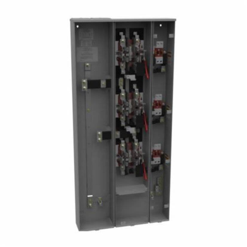 Milbank® U4373-XT-5T9 Ringless Multi-Position Meter Socket, 240 VAC, 200 A, 1 ph Phase, NEMA 3R Enclosure