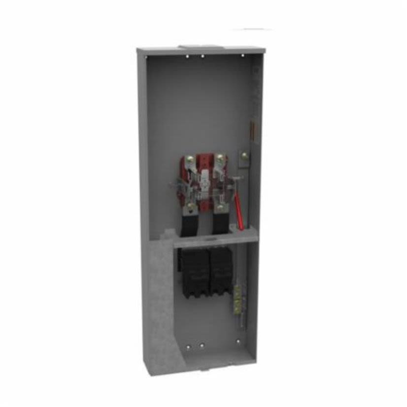 Milbank® U5059-X-2/200 Ringless Meter Socket, 240 VAC, 320 A, 1 Phase, NEMA 3R Enclosure