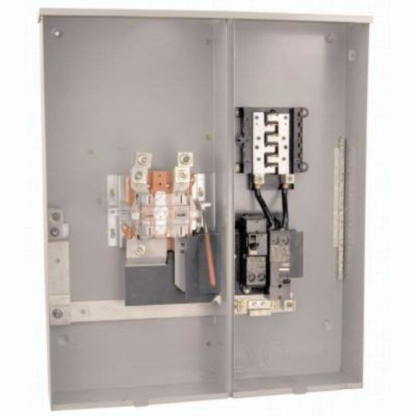 Milbank® U5891-X-2/200 Ringless Meter Main Module, 120/240 VAC, 320 A, 1 Phase, NEMA 3R Enclosure