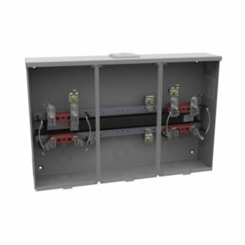 Milbank U8032-XL-KK Ringless Meter Socket, 300 V AC, 100 A, 1 Phase , NEMA 3R Enclosure