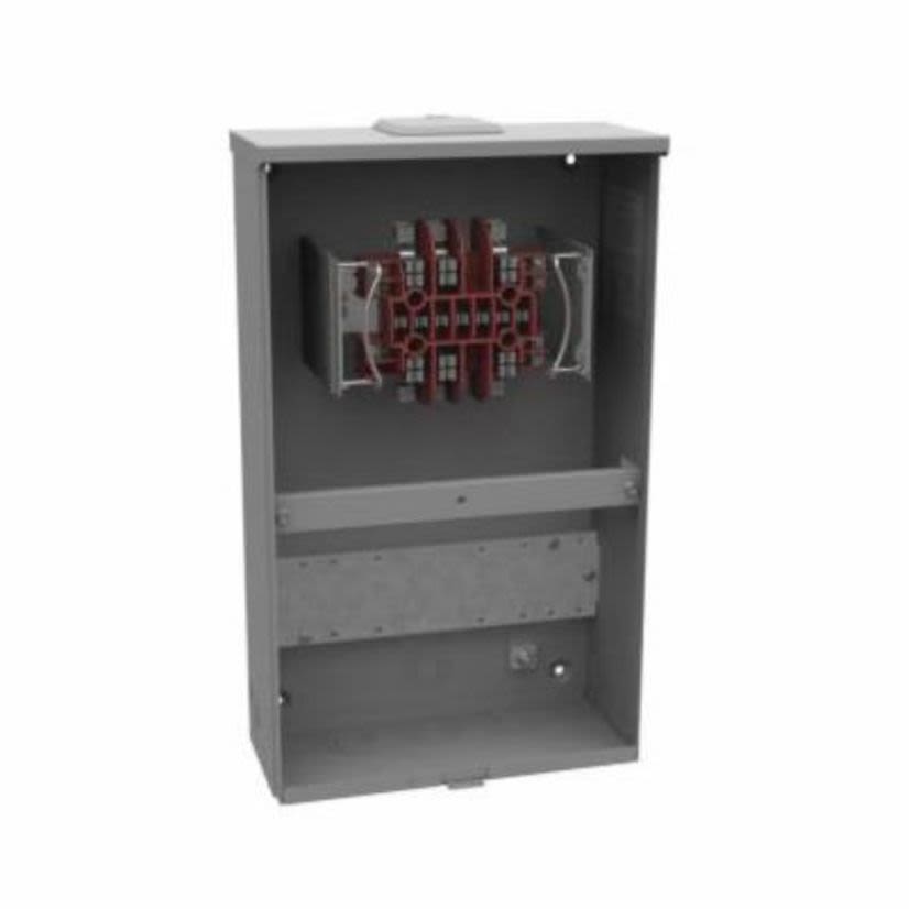 Milbank® UC3423-XL Ringless Meter Socket, 600 VAC, 20 A, 3 ph Phase, NEMA 3R Enclosure