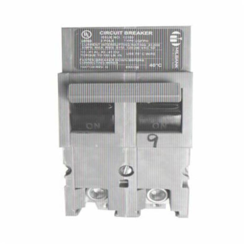 Milbank® UQFPH-M-200 Molded Case Circuit Breaker, 240 VAC, 200 A, 22 kA Interrupt, 2 Poles, Thermal Magnetic Trip