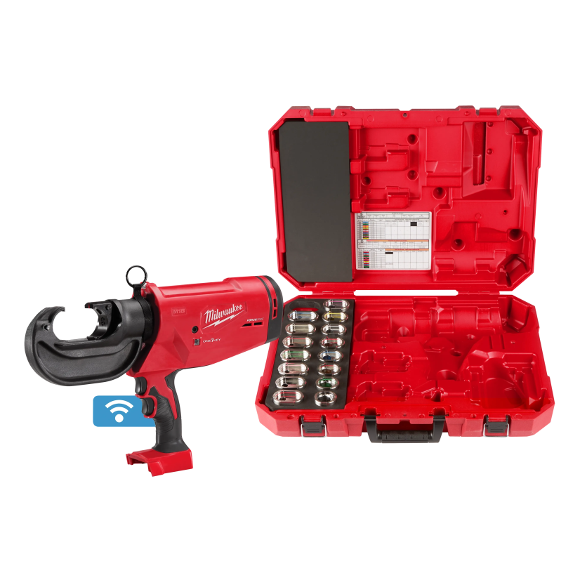 Milwaukee 2779-750CU – M18™ FORCE LOGIC™ 750 MCM Crimper with #6 - 750 MCM Cu Dies