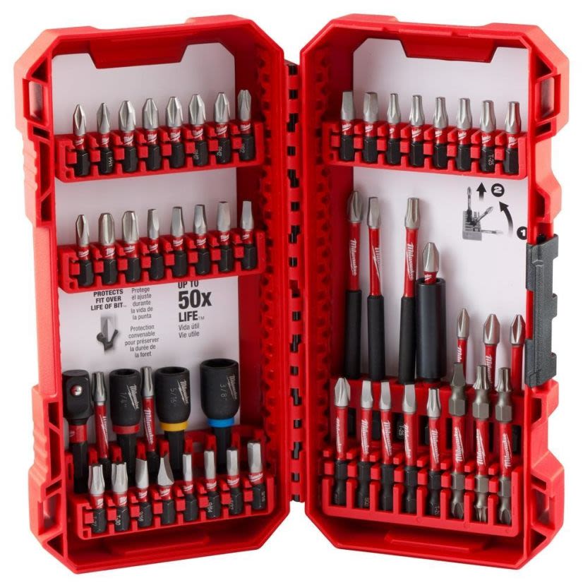 Milwaukee 48-32-4010 SHOCKWAVE 54-Piece Bit Set