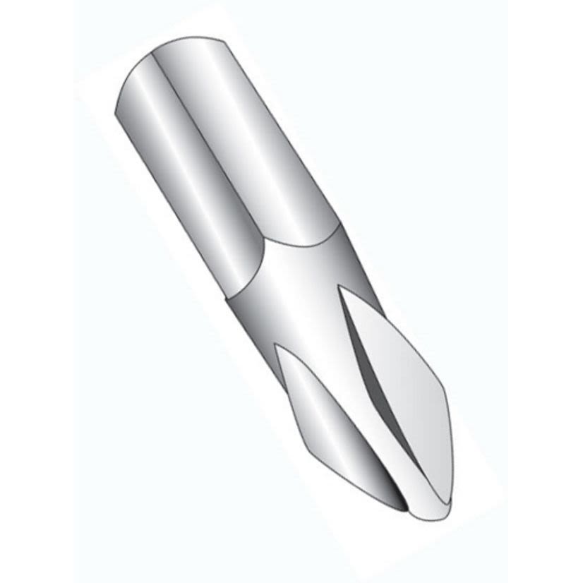Minerallac ITM 38501 1-Piece Power Bit, #2 Phillips Point, 1 in OAL