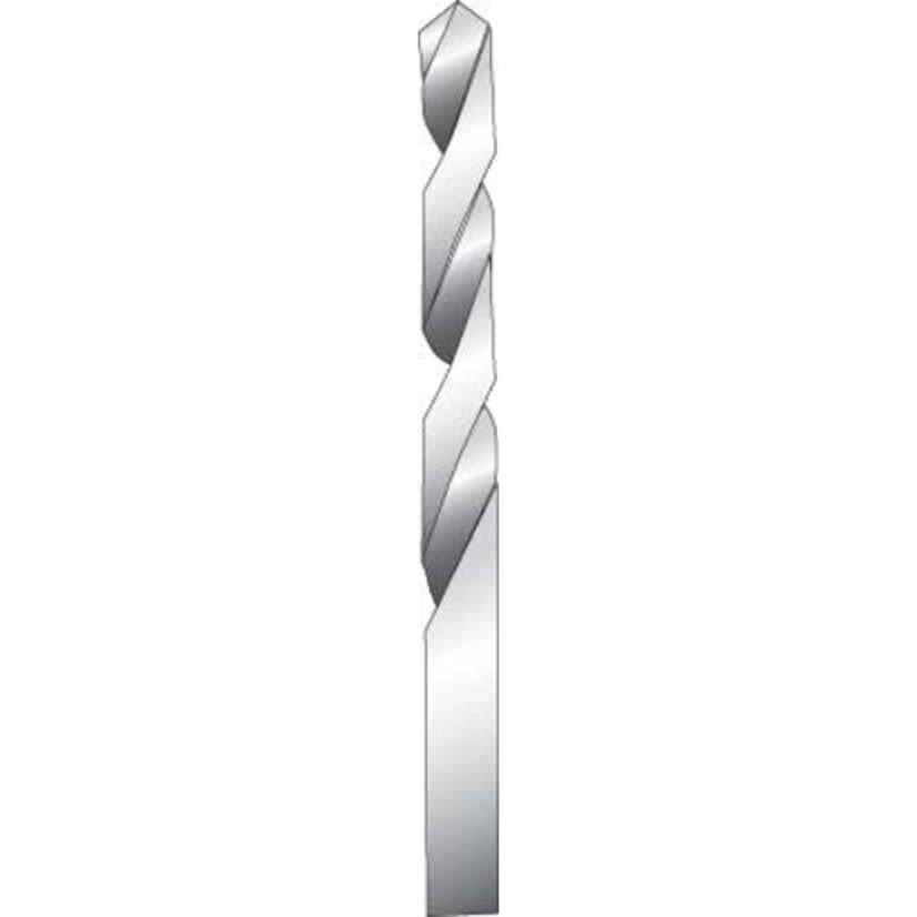 Cully 91707 Jobber Drill Bit, #7 Drill - Wire, 0.081 in Drill - Decimal Inch, 118 deg Point, HSS, Bright