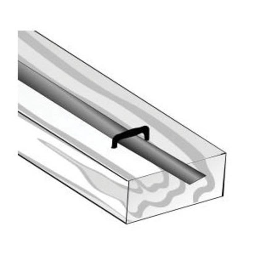 Minerallac® Impact Staples® IPVC2C Insulated Cable Staple, 10 AWG, 12 AWG, 14 AWG Cable, Steel, Unplated