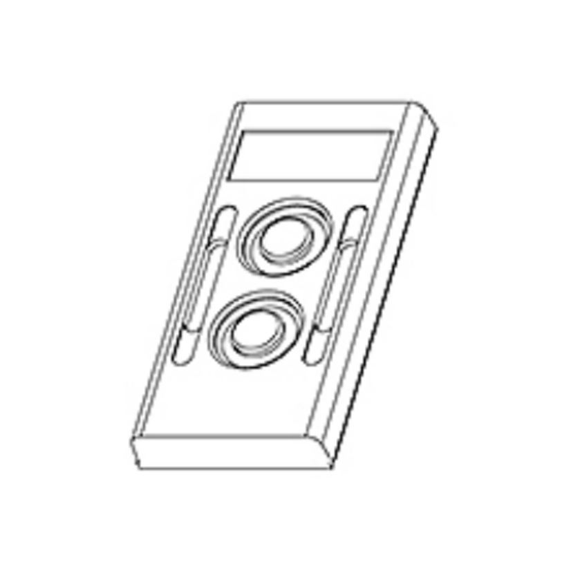Molex Woodhead® 00-3063 130128 Replacement Cover, Rubber