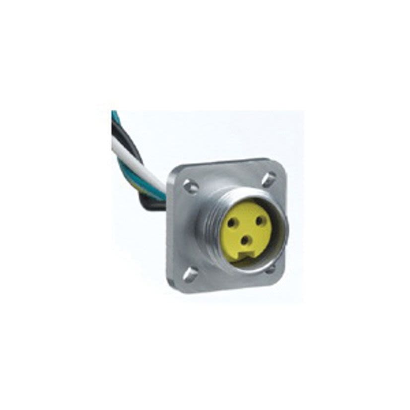 Woodhead Brad Mini-Change 130013-0251 A-Size Receptacle, 600 V AC/DC, 13 A