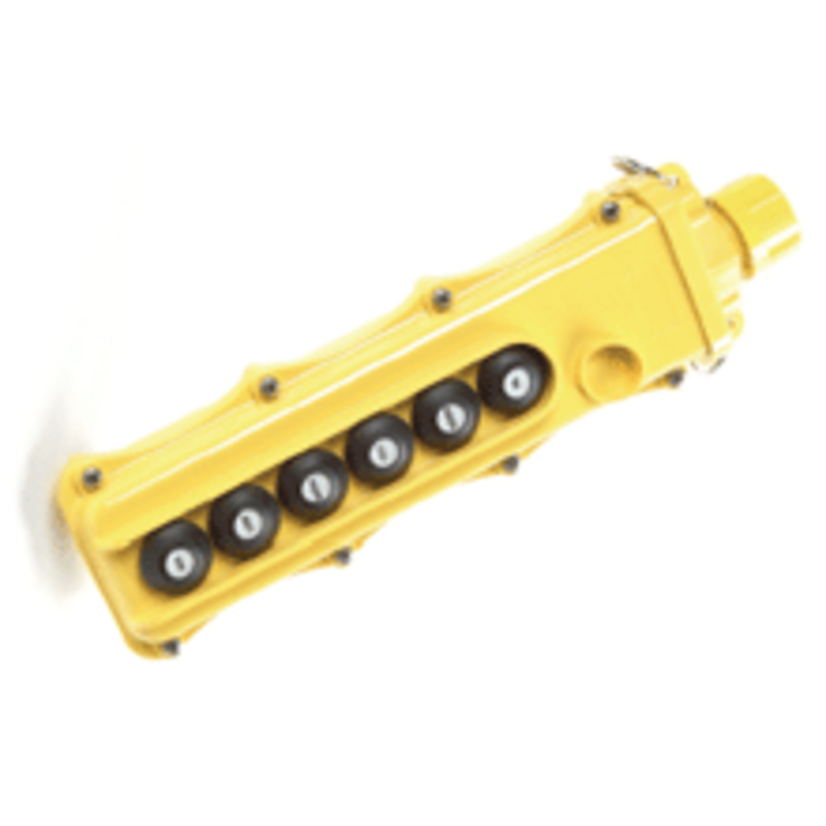 Molex Woodhead® 5054-1M 130126 Mechanically Interlocked Pendant Station, 250 VAC, NEMA 4X/IP56 NEMA Rating