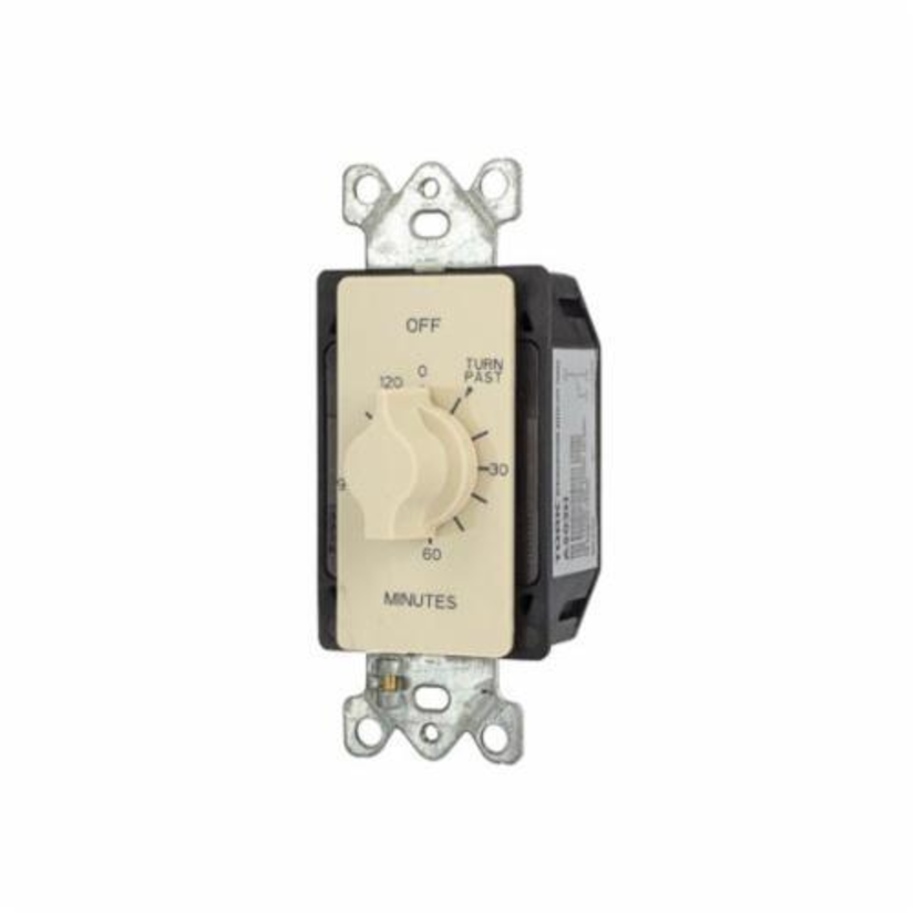 NSI Tork A502H Auto Off Interval Mechanical Spring Wound Timer, 2 hr Setting, 125/250/277 V AC, 1 hp, 2 hp, 1 Form C SPDT Contact, 1 Pole