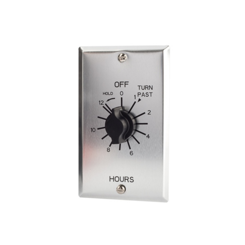 TORK C512HH C Series Auto Off Interval Mechanical Timer, 12 hr Setting, 125/250/277 V AC, 1 hp, 2 hp, 1 Form C SPDT Contact, 1 Poles