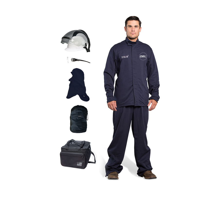 OEL AFW12-NJB-3XL 12 Cal Jacket And Bib-Overall Kit-Head Gear-3Xl-Mens